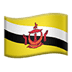 🇧🇳 flag: Brunei display on Apple